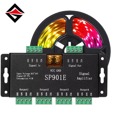 Cad é aimplitheoir stiall LED?