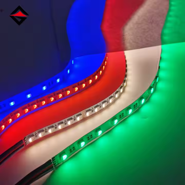 An bhfuil a fhios agat conas solas stiall LED RGB a nascadh?